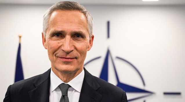 Stoltenbergas per 75-ąsias NATO įkūrimo metines: kartu esame stipresni ir saugesni (nuotr. SCANPIX)