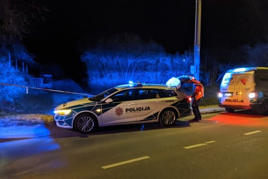 Vilniuje rastas nudurtas vyras (nuotr. Bronius Jablonskas/TV3)  