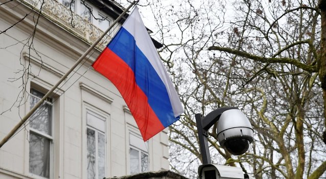 Rusijos ambasados Londone pastatas (nuotr. SCANPIX)