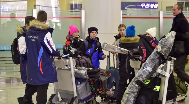Į Šiaurės Korėją po pandemijos atvyko pirmieji Rusijos turistai (nuotr. SCANPIX)