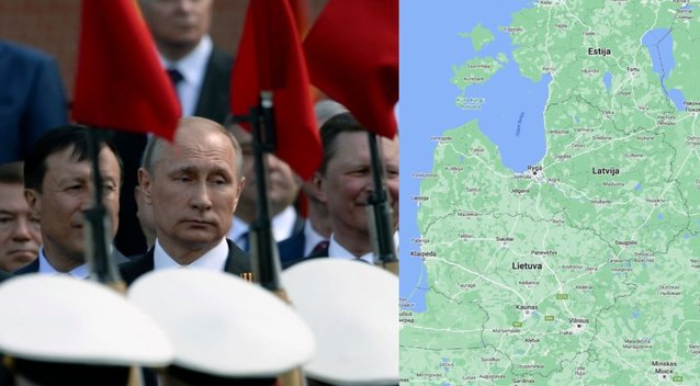 Putinas planavo užgrobti Baltijos šalis, bet prisirišo prie Ukrainos ir pasigailėjo – rusų politologas (tv3.lt koliažas)