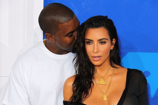 Kanye Westas ir Kim Kardashian (nuotr. Vida Press)
