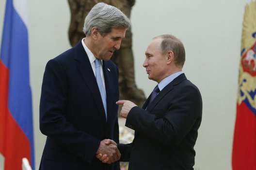 JAV ir Rusijos derybos: nesutariama dėl Sirijos prezidento likimo (nuotr. SCANPIX)