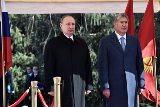 Putinas paaiškino, kam Kirgizijai reikalinga rusų karinė bazė (nuotr. SCANPIX)