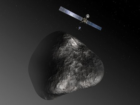 Kosminis aparatas „Rosetta“ (nuotr. SCANPIX)