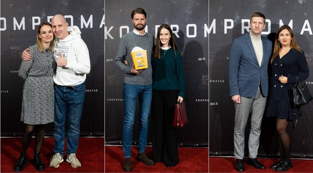 Vaida ir Marius Repšiai, Mykolas Majauskas ir Lina Svidinskaitė, Simonas ir Deimantė Kairiai.  (tv3.lt fotomontažas)