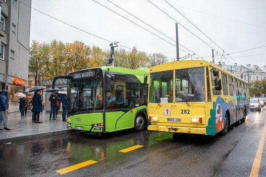 Viešasis transportas Kaune (nuotr. Kauno savivaldybės)