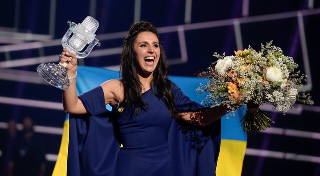 „Eurovizijos 2016“ nugalėtoja - Ukrainos atstovė Jamala (nuotr. SCANPIX)