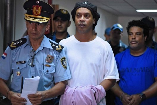 Ronaldinho buvo suimtas. (nuotr. SCANPIX)