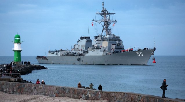 Klaipėdos uoste lankysis JAV karinis laivas (nuotr. SCANPIX)