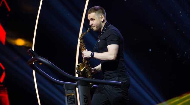 Pagalbos ranką ukrainiečiams ištiesęs saksofonistas su jais pasirodys „Lietuvos talentų“ scenoje: „Man gera padėti“ (nuotr. Vido Černiausko)