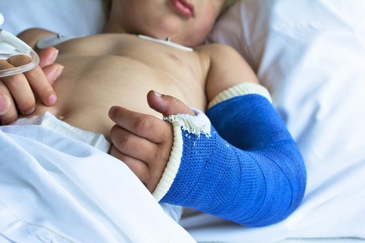 Vaikas ligoninėje (nuotr. Shutterstock.com)