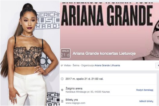 Plinta lyg virusas: Lietuvoje po metų koncertuos Ariana Grande? (TV3 koliažas)  