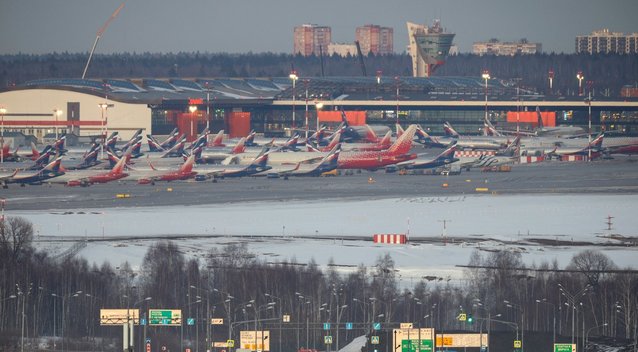 Maskvos oro uostas (nuotr. SCANPIX)