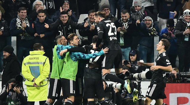 „Juventus“ klubas „Serie A“ lygoje iškovojo šeštąją pergalę iš eilės. (nuotr. SCANPIX)