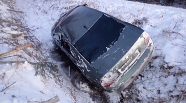 Kėdainiuose pavogtą automobilį pareigūnai operatyviai rado Jonavos rajone (nuotr. Policijos)