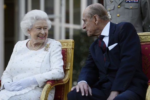Karalienė Elizabeth II ir princas Philip (nuotr. SCANPIX)