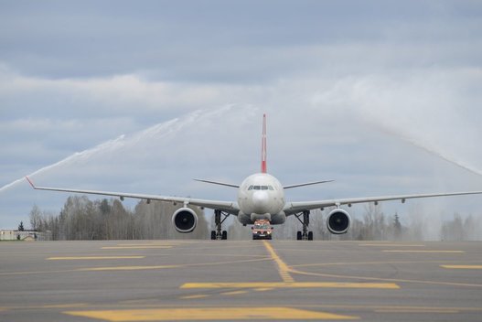 Lėktuvas, Vilniaus oro uostas (nuotr. fotodiena/Justino Auškelio)