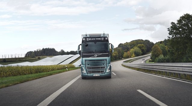 Elektriniai „Volvo Trucks“ sunkvežimiai (nuotr. Gamintojo)