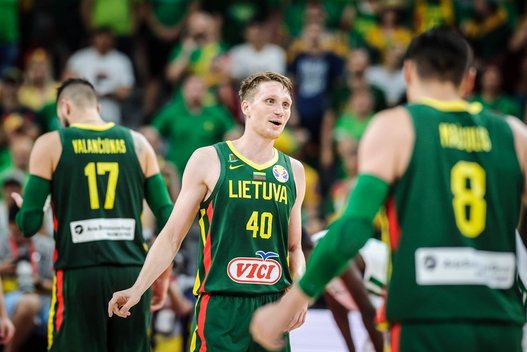 Lietuvos vyrų krepšinio rinktinė (nuotr. FIBA)