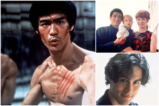 Bruce Lee su šeima (tv3.lt fotomontažas)