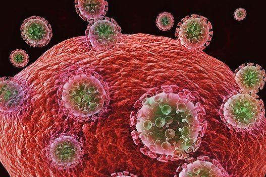ŽIV virusas (nuotr. 123rf.com)