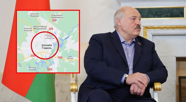 Baltarusija stato karinį miestelį šalia sienos su Ukraina: taps puolimo baze? (nuotr. SCANPIX)