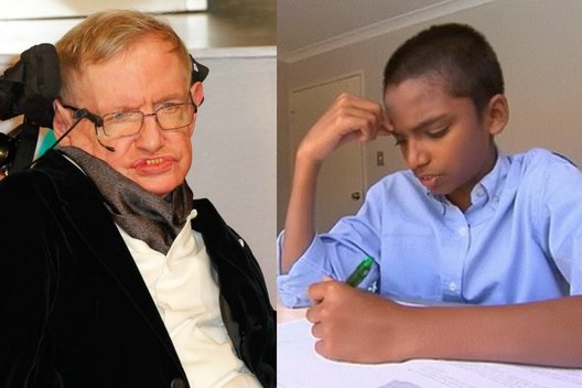 Stephenas Hawkingas ir Sharvinas Jeyendranas (nuotr. tv3.lt fotomontažas)  