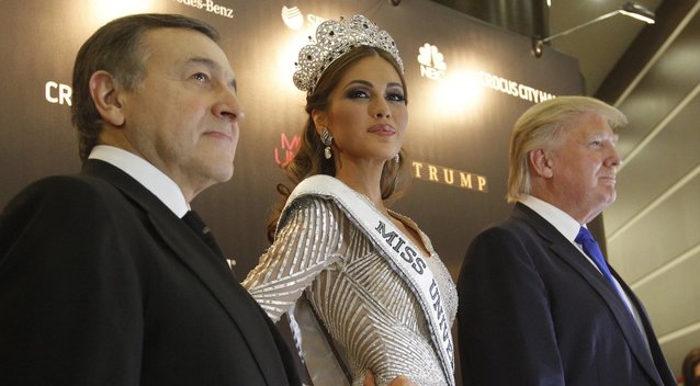 Arazas Agalarovas ir Donaldas Trumpas, 2013 m. (nuotr. SCANPIX)