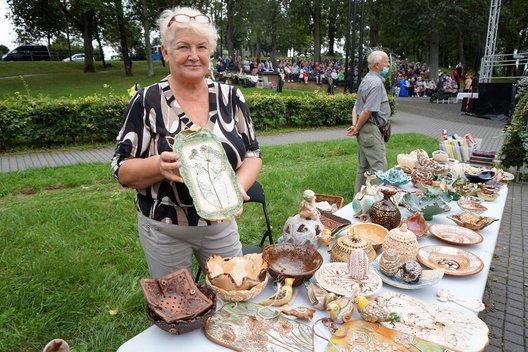 Keramika Irenai Dumskienei atvėrė naują pasaulį. Aldonos Milieškienės nuotr.  