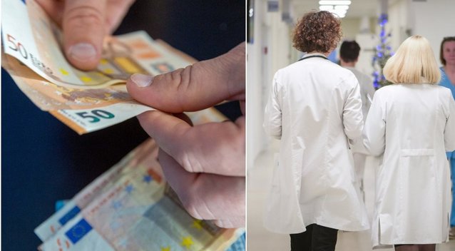Paviešino, kokias algas gauna medikai: vienoje valstybinėje įstaigoje jau viršija 5 tūkst. eurų (BNS, fotodiena nuotr.)  