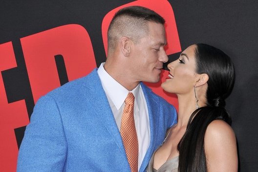 John Cena ir Nikki Bella (nuotr. Vida Press)