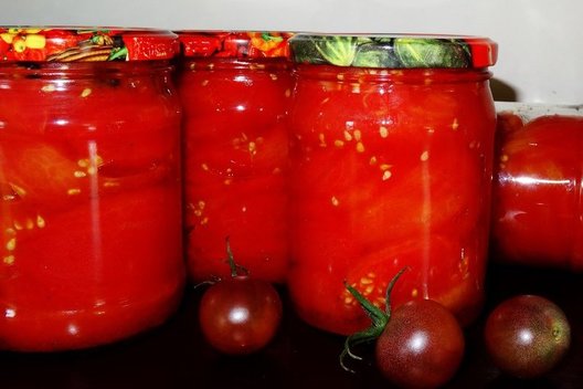 Pomidorai savo sultyse (Nuotr. Skanus gyvenimas)  