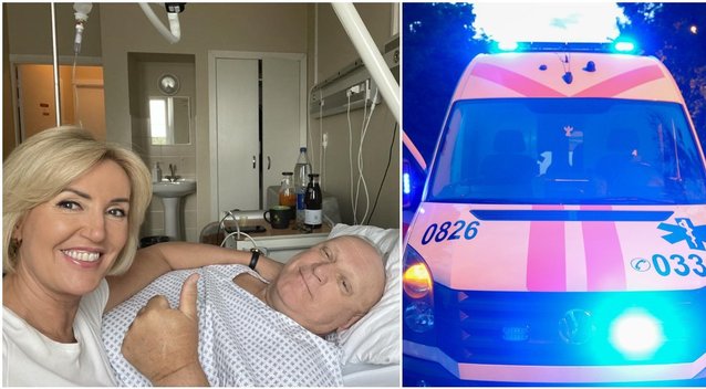 Jonas Pinskus atskleidė, kodėl atsidūrė ligoninėje (nuotr. facebook, Fotodiena/Rokas Lukoševičius)  