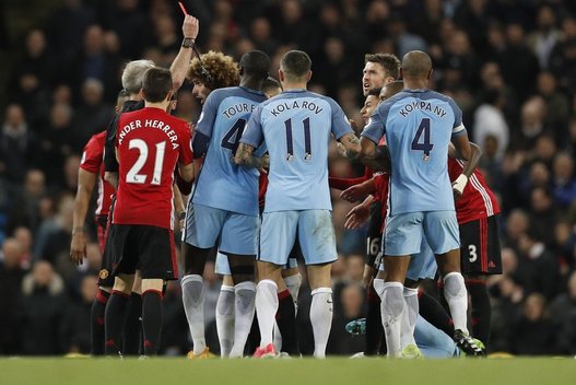 „Manchester City“ – „Manchester United“ 0:0 (nuotr. SCANPIX)