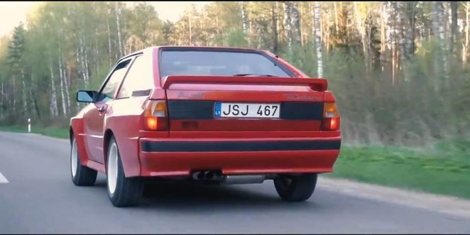 Lietuvoje pagaminta „Audi Sport Quattro“ replika