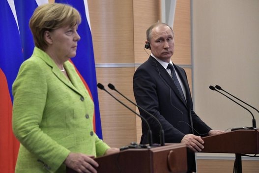 Putinas neteko Prancūzijos, tačiau vis dar lieka Vokietija (nuotr. SCANPIX)