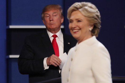 Paskutinieji Clinton ir Trumpo debatai: keturi pagrindiniai momentai (nuotr. SCANPIX)