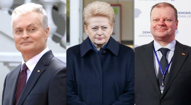 Gitanas Nausėda, Dalia Grybauskaitė, Saulius Skvernelis (tv3.lt fotomontažas)