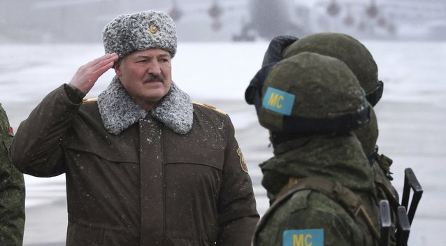 Melitopolio meras: Zaporižios srityje pastebėti baltarusių kariai (nuotr. SCANPIX)