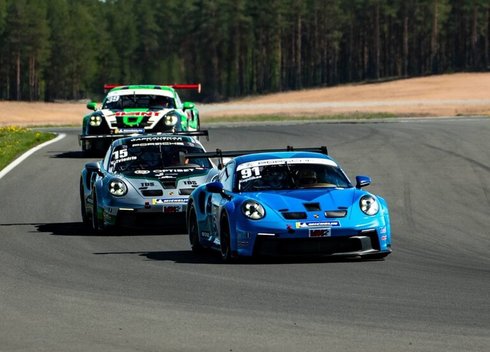 „Porsche Baltic“ komanda sėkmingai užbaigė „Sprint Challenge NEZ“ lenktynių seriją: užimta 3 vieta