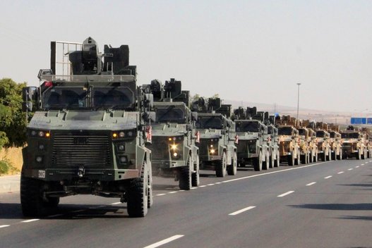 Turkija paskelbė karių veiksmų Sirijoje pradžią (nuotr. SCANPIX)
