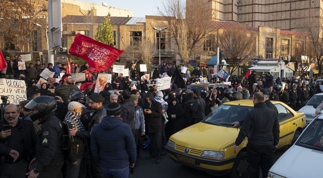 Demonstracija Irane (nuotr. SCANPIX)