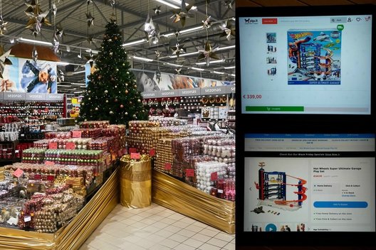 Lietuvė palygino žaislų kainas: ar Kalėdų Senelis įpirktų dovanas Lietuvoje?  (tv3.lt fotomontažas)