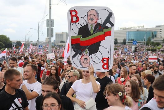 Protestai Minske (nuotr. SCANPIX)