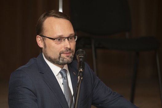 Kultūros ministras Mindaugas Kvietkauskas (Paulius Peleckis/Fotobankas)