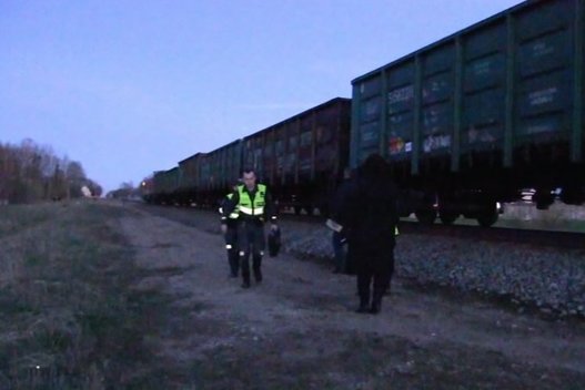 Traukinys (nuotr. TV3)