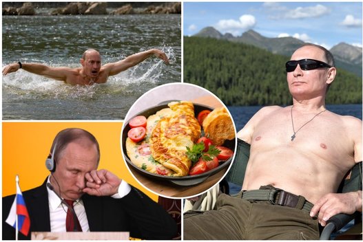 Putino kasdienybė: pusryčiai vidurdienį, komentarų skaitymas apie save ir tikrinimas, ar maistas neapnuodytas kiekvieno valgio metu (nuotr. tv3.lt)