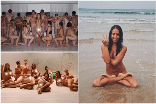 Nudistė atvirauja: nuoga joga geriausiai atskleidžia seksualumą (nuotr. Instagram)
