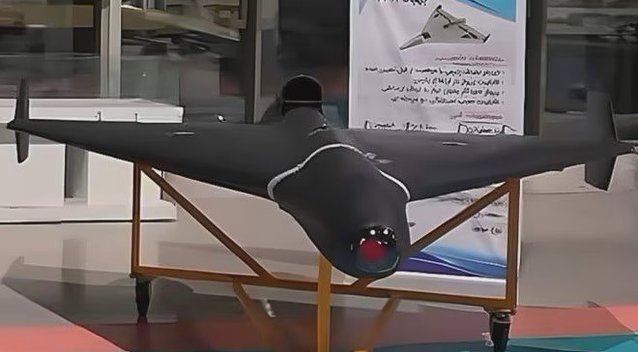 Naujas iranietiškas dronas „Shahed-238“ (nuotr. Telegram)